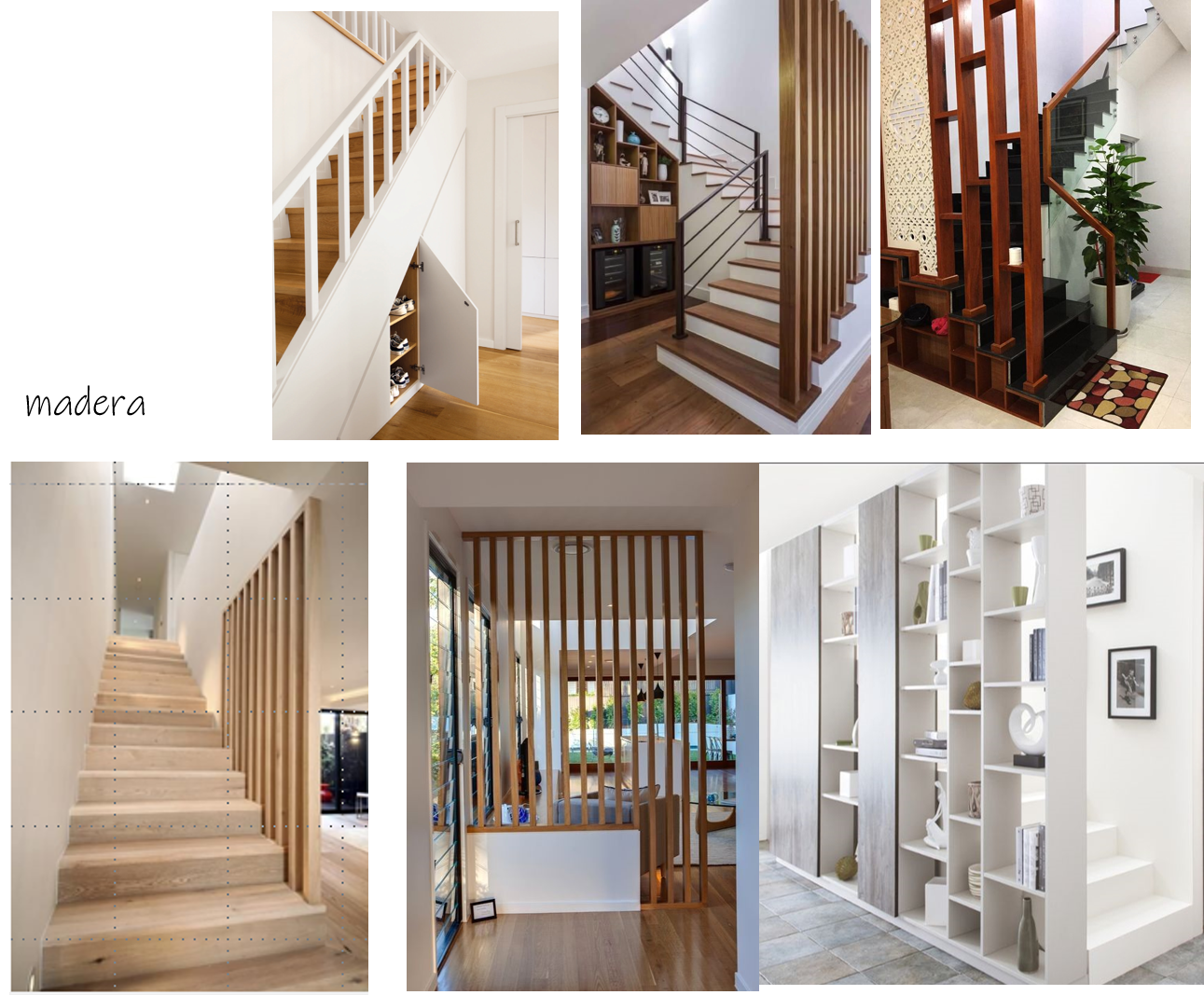 Tipos De Barandillas Para Escaleras Interiores Segun Materiales Y Disenos