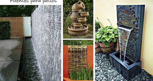 Mismo perderse grosor Fuentes para patios: algunas ideas para crear un espacio singular.